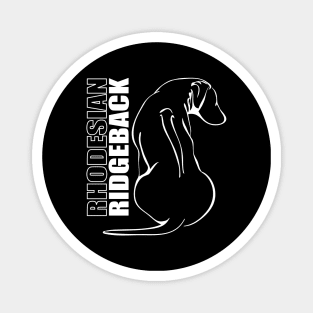 Rhodesian Ridgeback profile dog mom gift idea Magnet